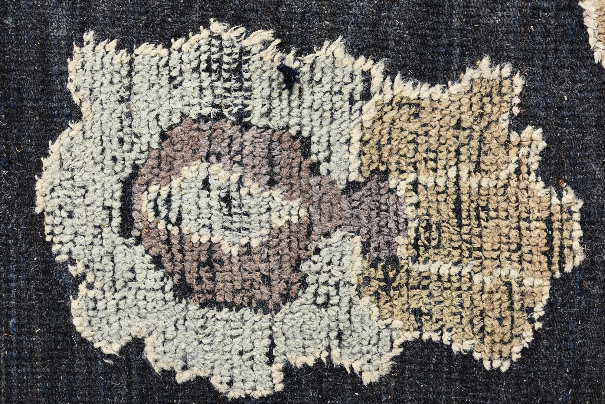 9' 3 x 12' 8 Hand Knotted Oushak Wool Rug
