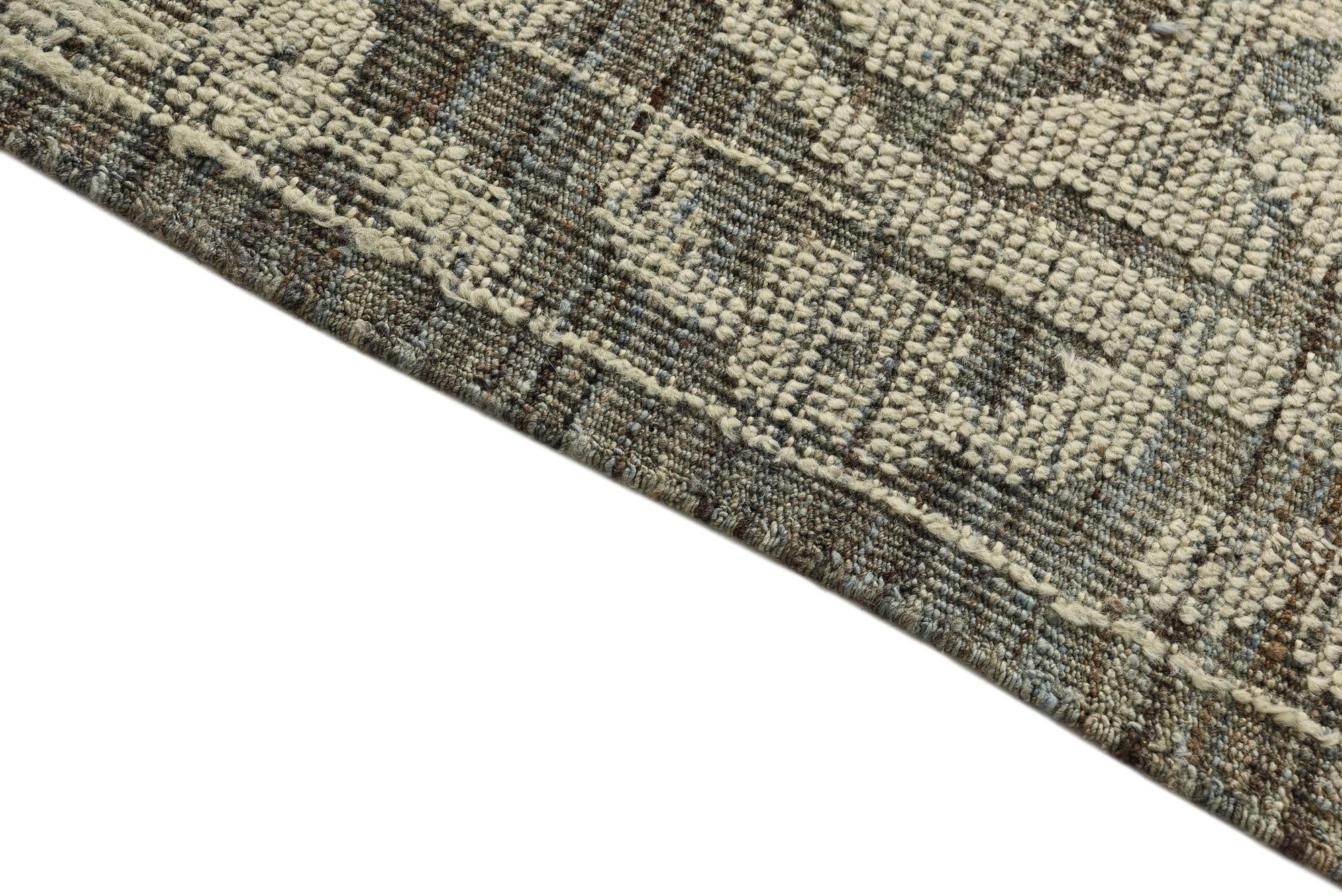 8' 10 x 12' 8 Hand Knotted Oushak Wool Rug