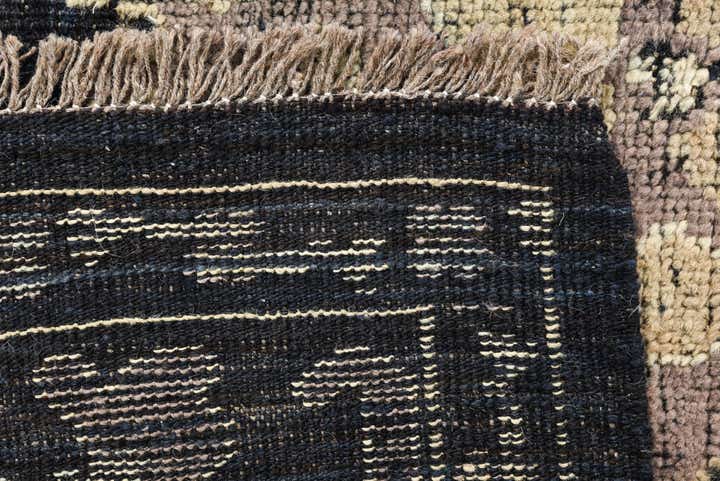 10' 1 x 14' 2 Hand Knotted Oushak Wool Rug