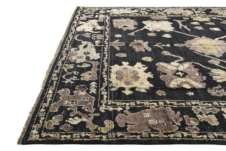 10' 1 x 14' 2 Hand Knotted Oushak Wool Rug
