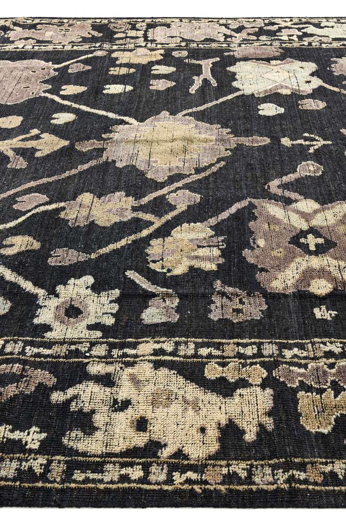 10' 1 x 14' 2 Hand Knotted Oushak Wool Rug