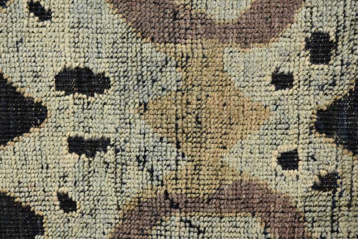 10' 1 x 14' 2 Hand Knotted Oushak Wool Rug