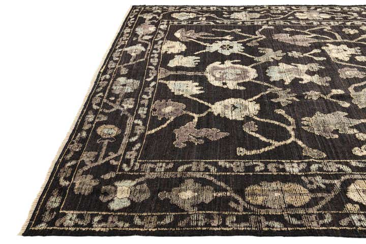 280cm x 375cm Handgeknüpft Oushak Wolle Teppich