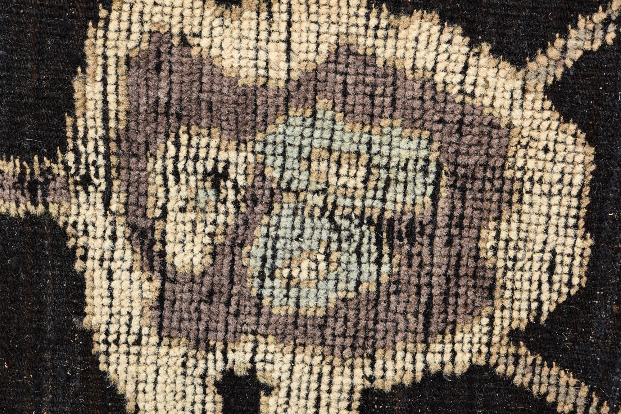 9' 3 x 12' 3 Hand Knotted Oushak Wool Rug