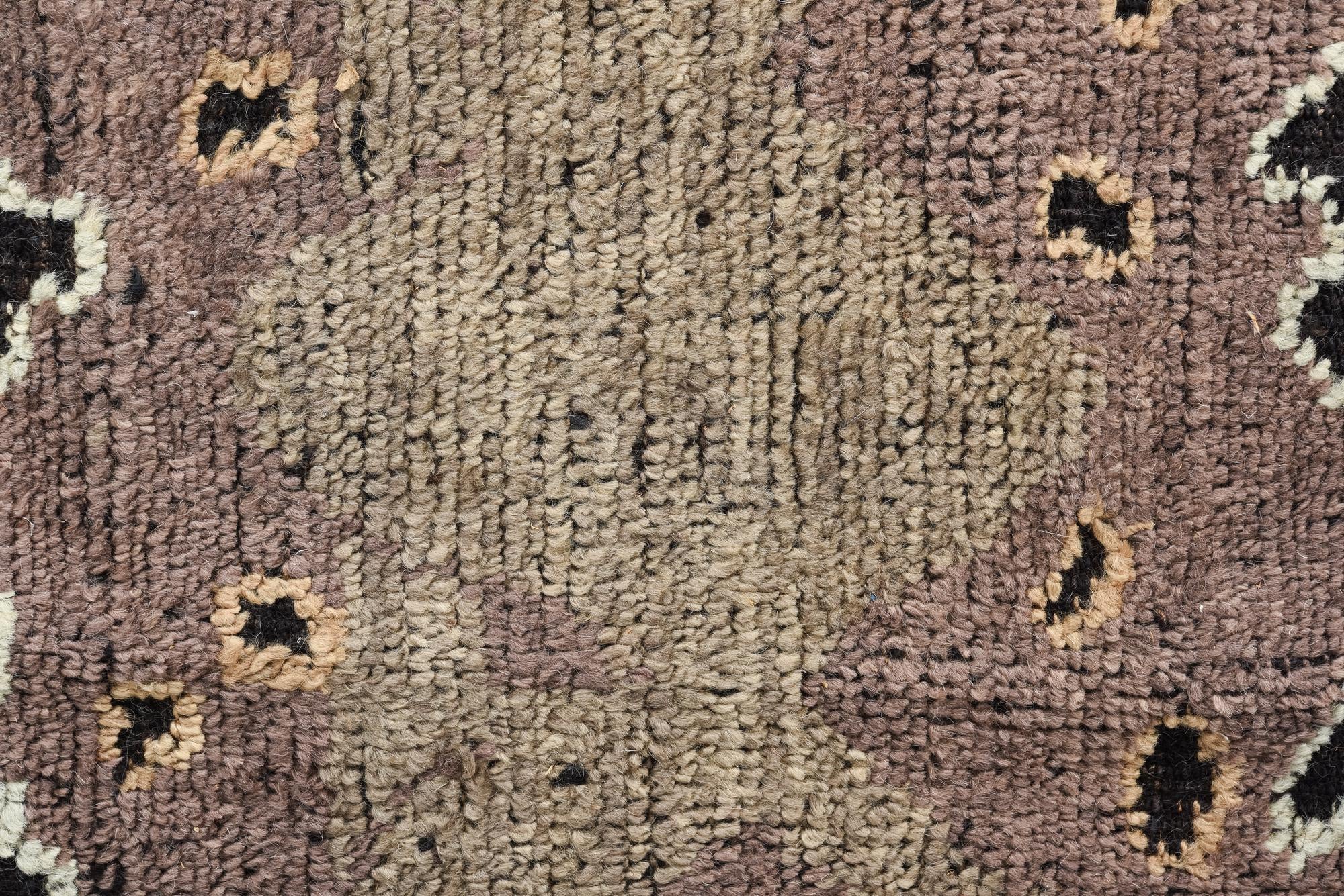 10' 5 x 14' Hand Knotted Oushak Wool Rug