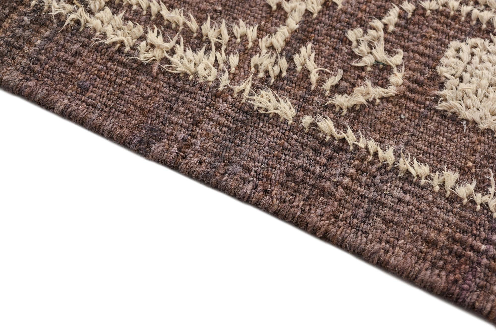 9' 1 x 12' 4 Hand Knotted Oushak Wool Rug