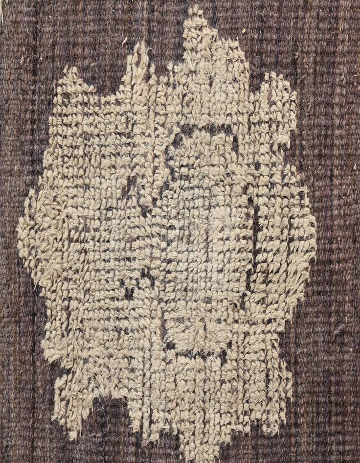 Detail image of 9' 1 x 12' 4  Hand Knotted Oushak Wool Rug
