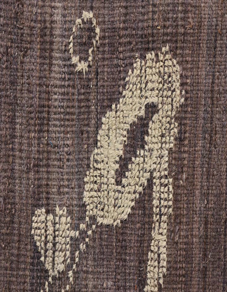 Detail image of 9' 1 x 12' 4  Hand Knotted Oushak Wool Rug