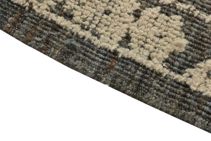 9' x 12' 4 Hand Knotted Oushak Wool Rug