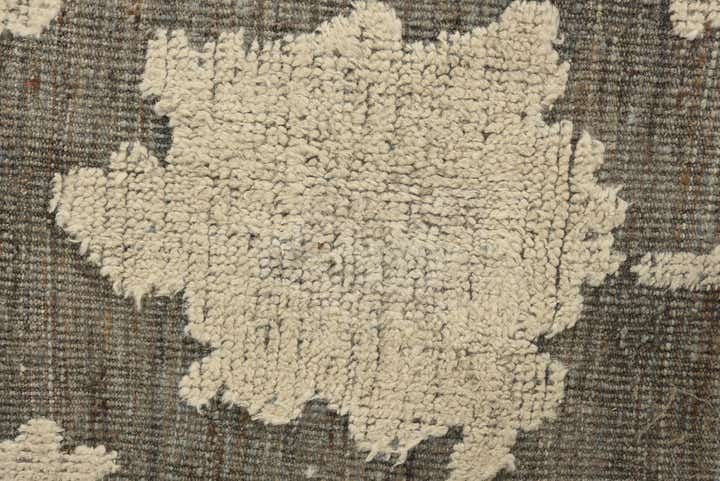 9' x 12' 4 Hand Knotted Oushak Wool Rug