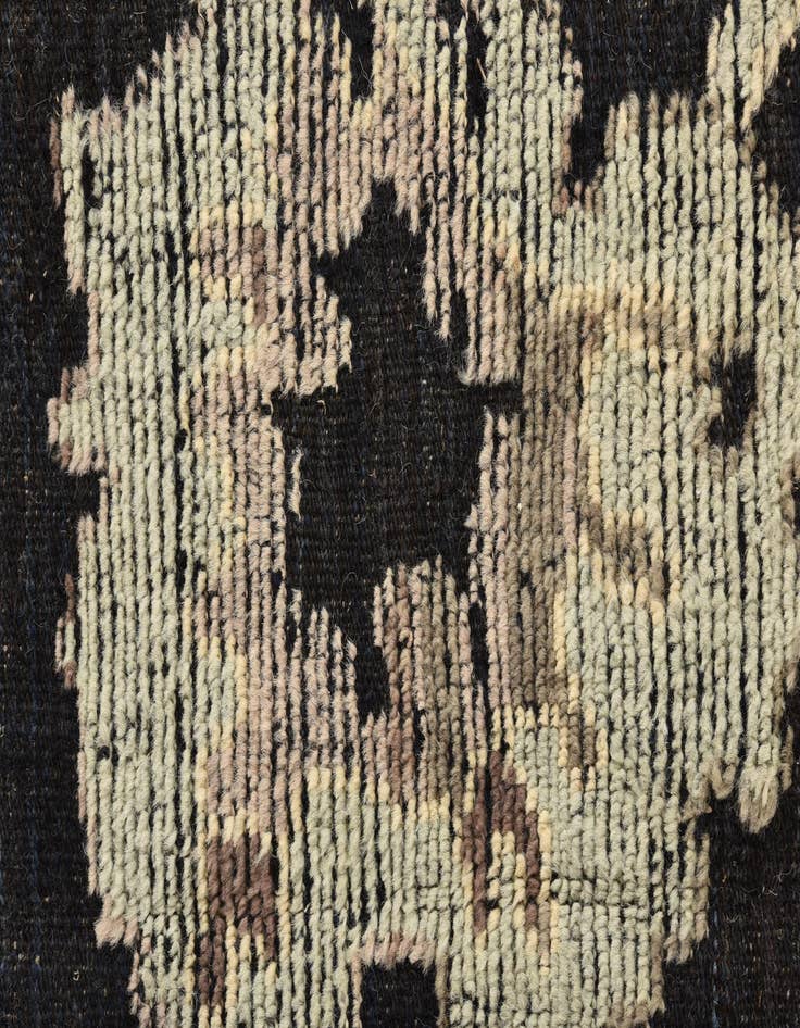 Detail image of 9' 3 x 11' 2 Hand Knotted Oushak Wool Rug