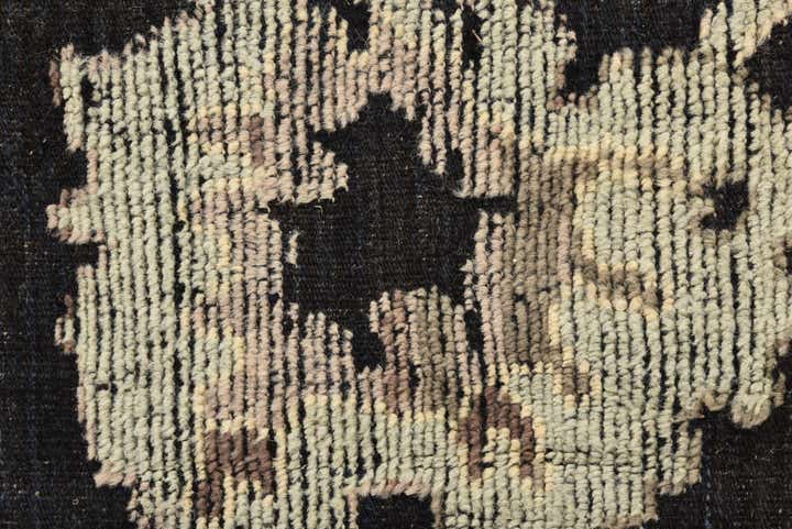 9' 3 x 11' 2 Hand Knotted Oushak Wool Rug