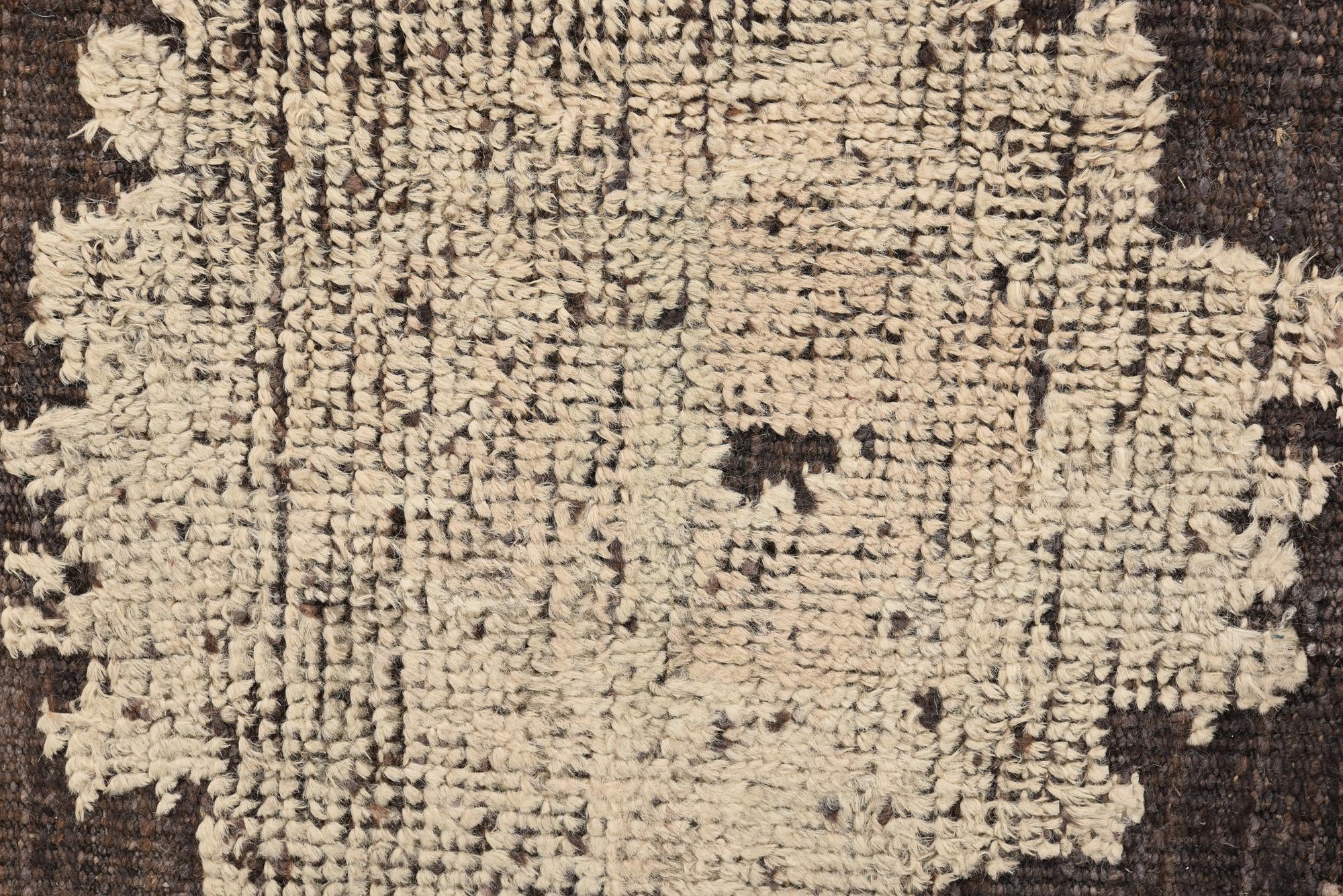 8' 2 x 10' 4 Hand Knotted Oushak Wool Rug