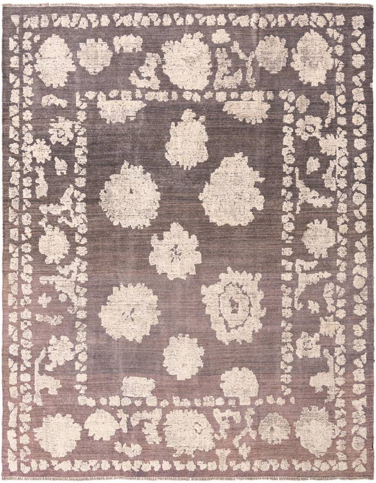 Detail image of 8' 2 x 10' 4 Hand Knotted Oushak Wool Rug