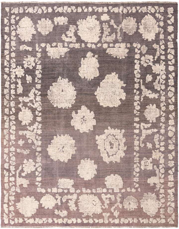 8' 2 x 10' 4 Hand Knotted Oushak Wool Rug