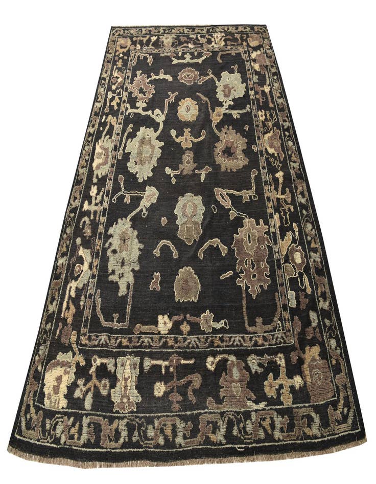 Detail image of 10' 1 x 13' 10  Hand Knotted Oushak Wool Rug