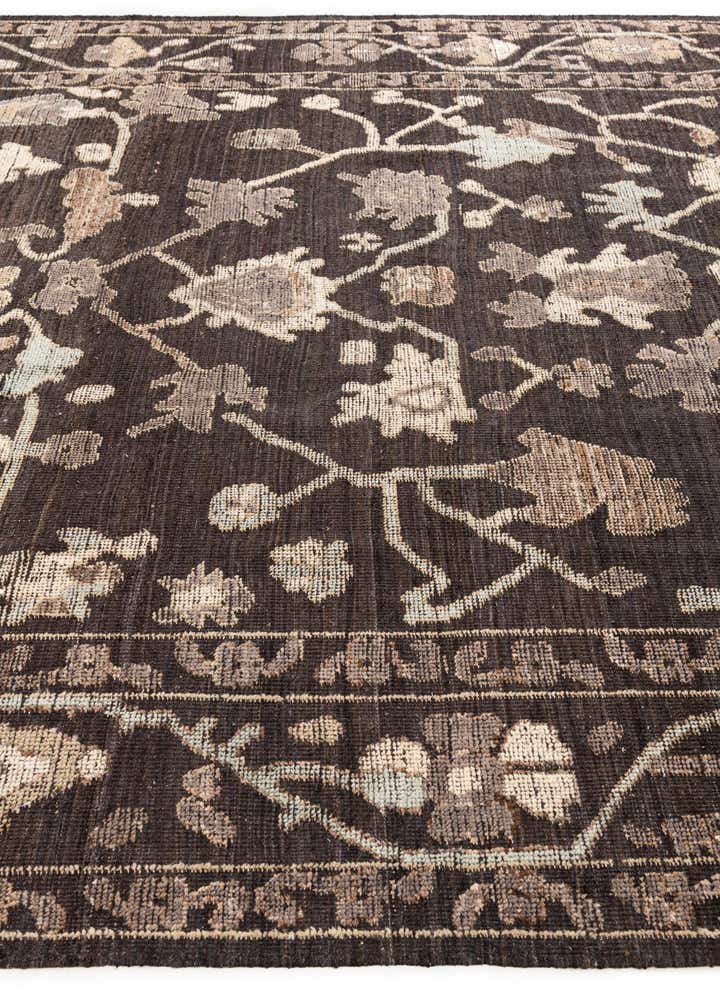 8' 5 x 12' 3 Hand Knotted Oushak Wool Rug