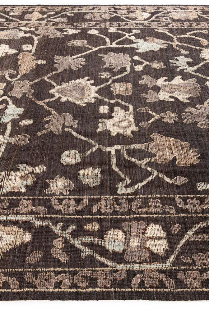 8' 5 x 12' 3 Hand Knotted Oushak Wool Rug