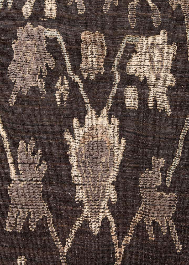 8' 5 x 12' 3 Hand Knotted Oushak Wool Rug
