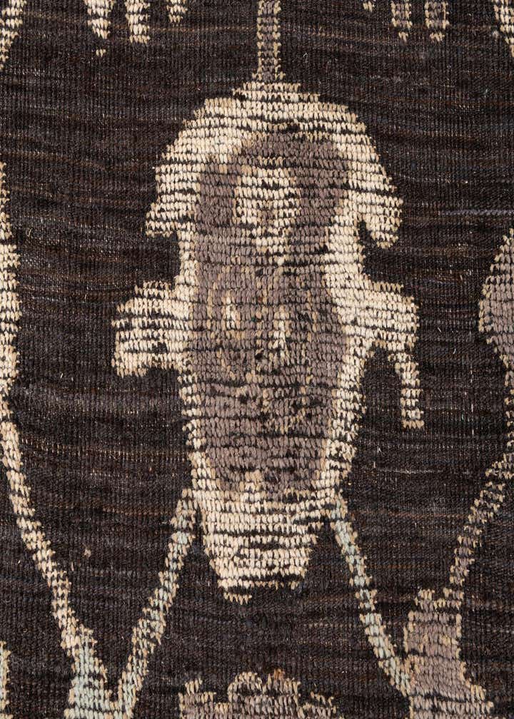 8' 5 x 12' 3 Hand Knotted Oushak Wool Rug
