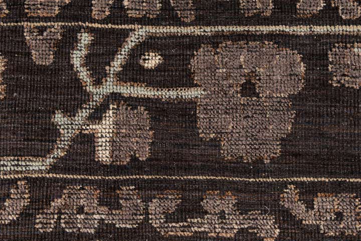 8' 5 x 12' 3 Hand Knotted Oushak Wool Rug