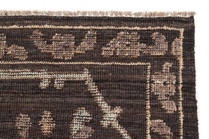 8' 5 x 12' 3 Hand Knotted Oushak Wool Rug