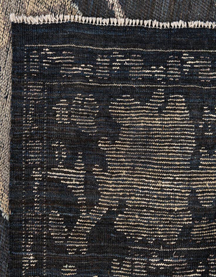 Detail image of 9' 2 x 12' 4  Hand Knotted Oushak Wool Rug