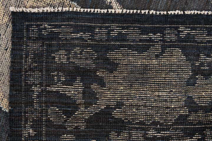 9' 2 x 12' 4 Hand Knotted Oushak Wool Rug
