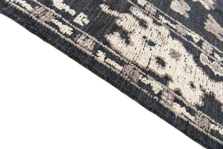 9' 2 x 12' 4 Hand Knotted Oushak Wool Rug