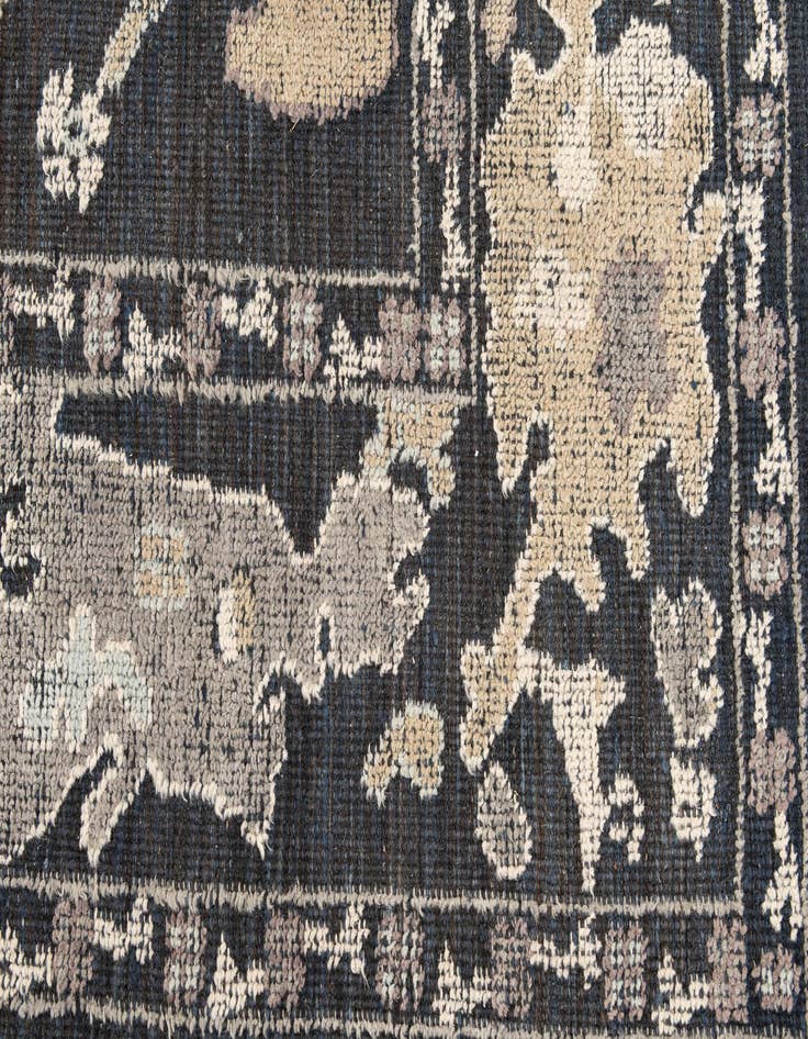 Detail image of 9' 2 x 12' 4  Hand Knotted Oushak Wool Rug