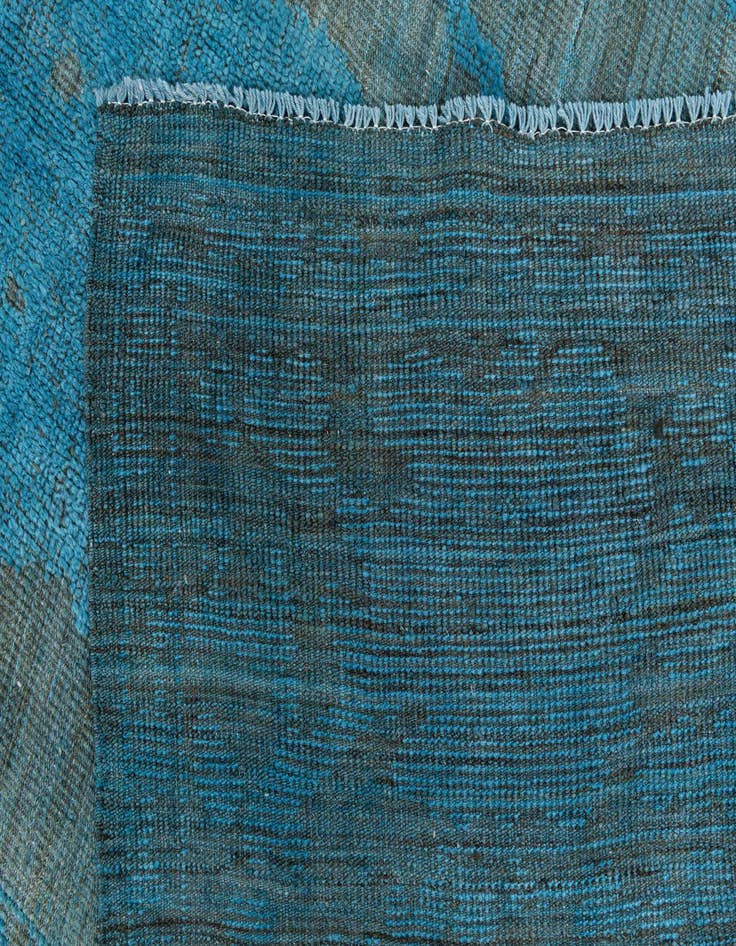 Detail image of 9' 2 x 12'  Hand Knotted Oushak Wool Rug