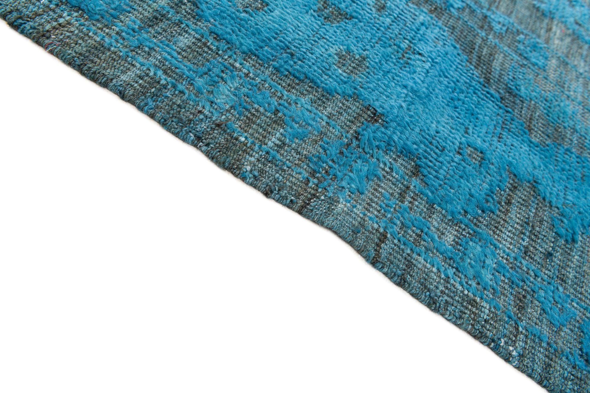 9' 2 x 12' Hand Knotted Oushak Wool Rug