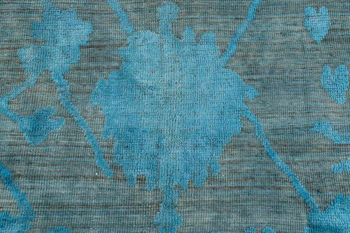 9' 2 x 12' Hand Knotted Oushak Wool Rug