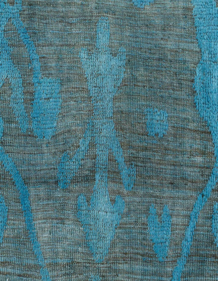 Detail image of 9' 2 x 12'  Hand Knotted Oushak Wool Rug