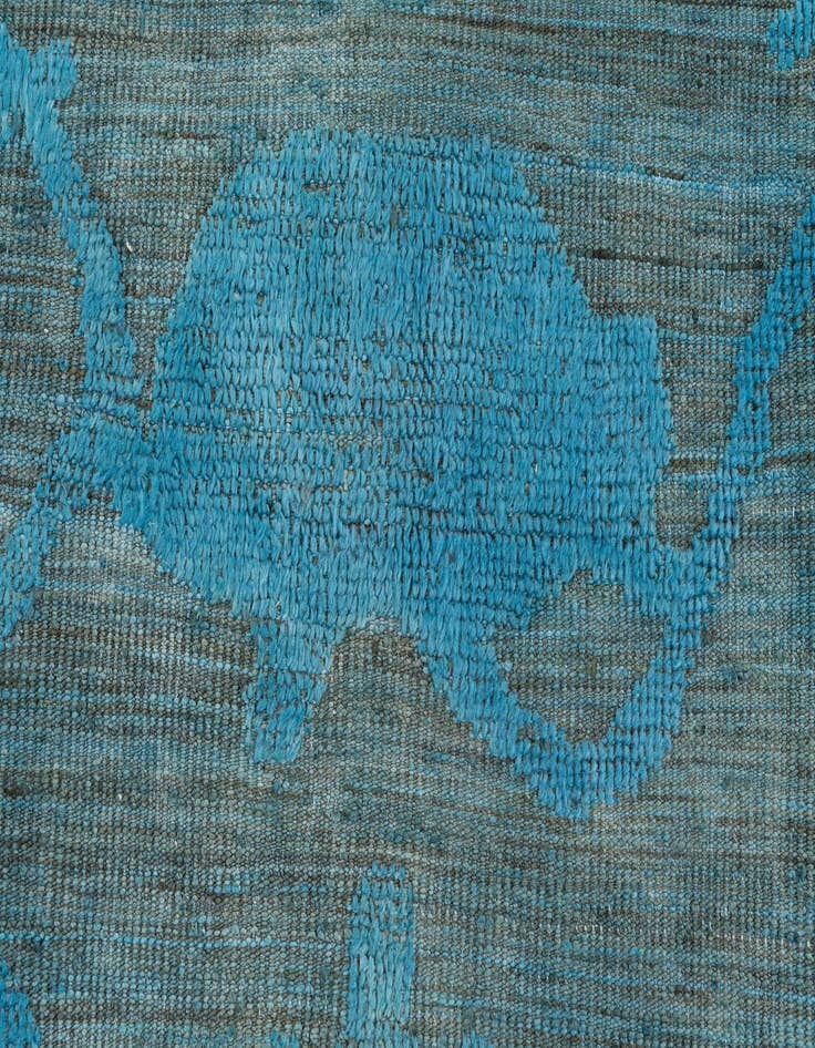 Detail image of 9' 2 x 12'  Hand Knotted Oushak Wool Rug