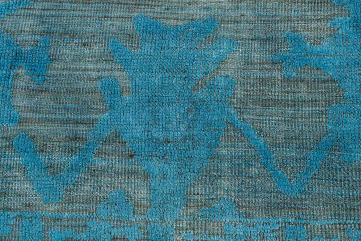 9' 2 x 12' Hand Knotted Oushak Wool Rug