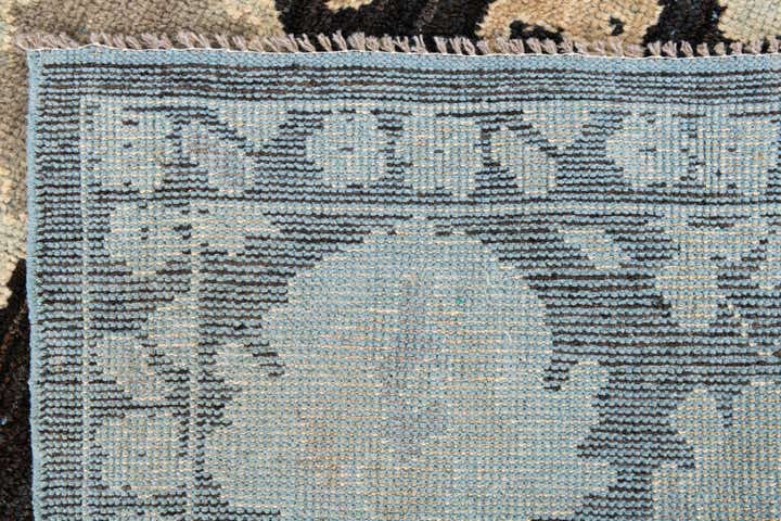 7' 10 x 9' 9 Hand Knotted Oushak Wool Rug
