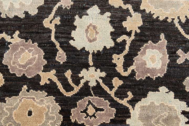 7' 10 x 9' 9 Hand Knotted Oushak Wool Rug