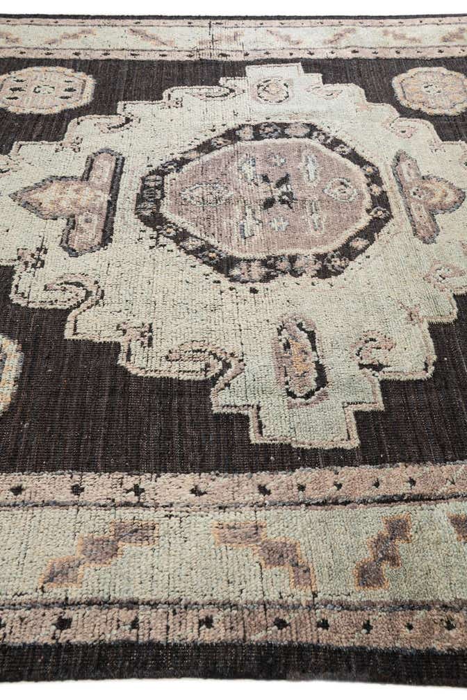 8' 3 x 10' 3 Hand Knotted Oushak Wool Rug