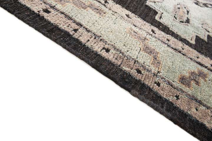 8' 3 x 10' 3 Hand Knotted Oushak Wool Rug