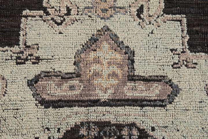 8' 3 x 10' 3 Hand Knotted Oushak Wool Rug