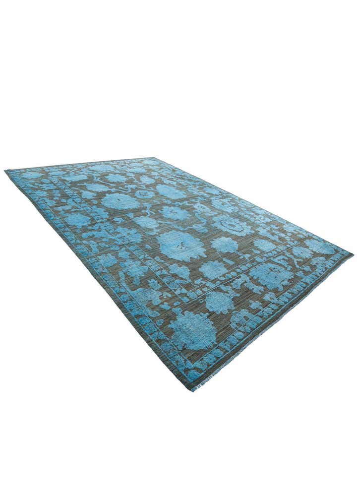 10' x 14' 5 Hand Knotted Oushak Wool Rug