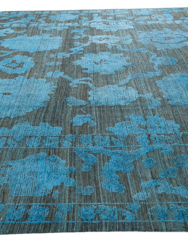 Detail image of 10' x 14' 5 Hand Knotted Oushak Wool Rug