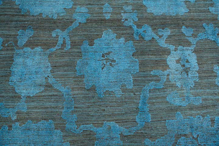 10' x 14' 5 Hand Knotted Oushak Wool Rug