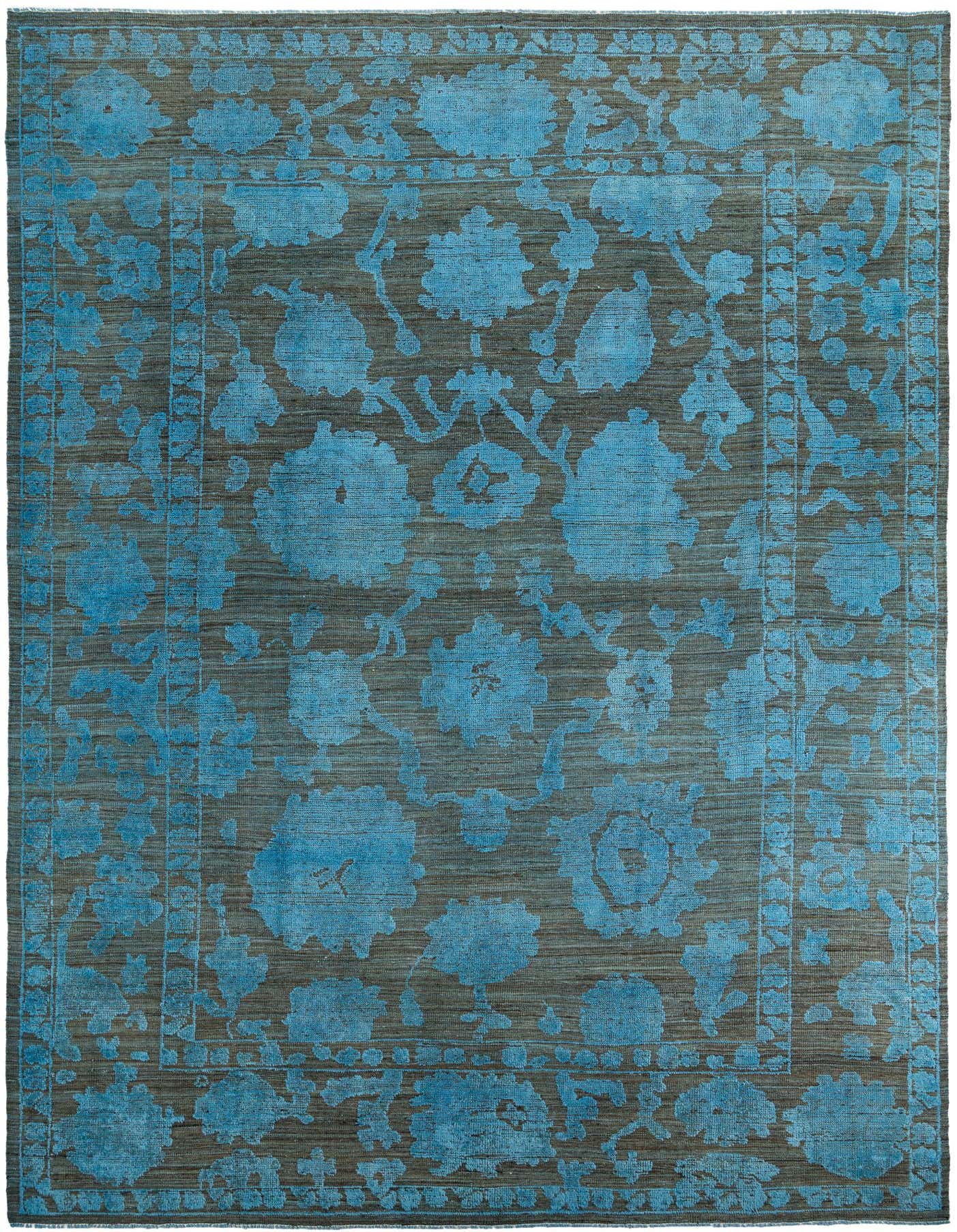 10' x 14' 5 Hand Knotted Oushak Wool Rug