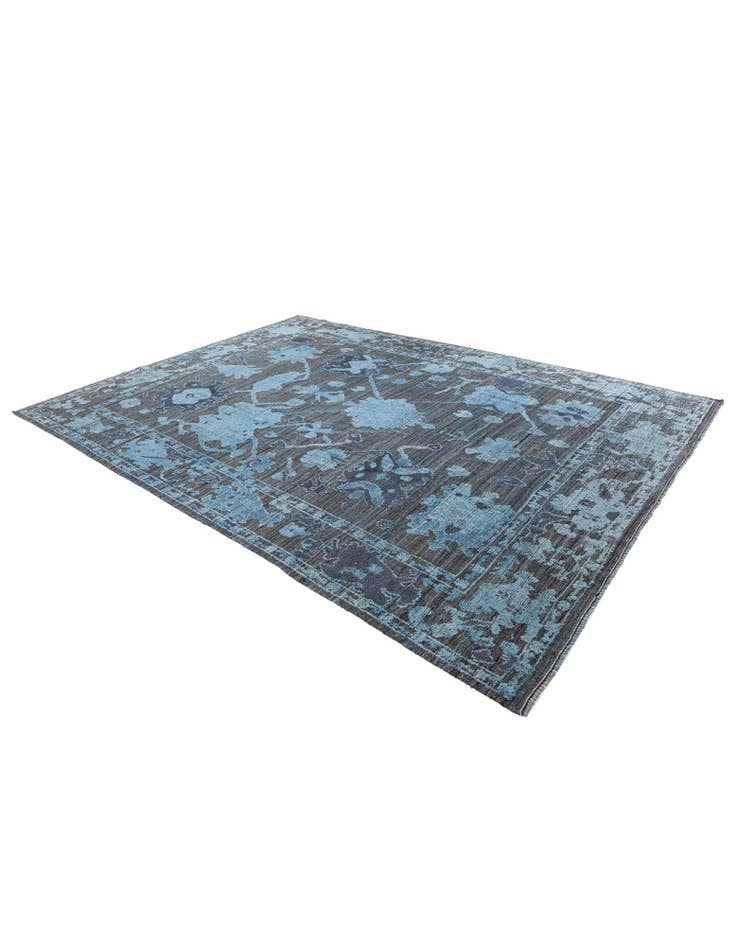 Detail image of 9' x 12' 2 Hand Knotted Oushak Wool Rug