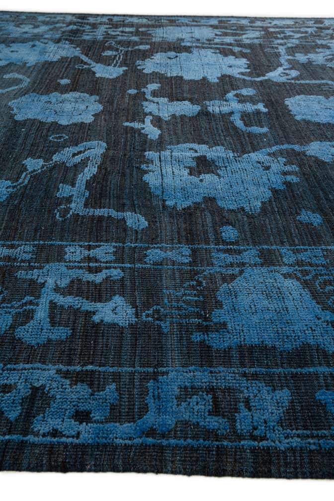 9' 4 x 12' 5 Hand Knotted Oushak Wool Rug