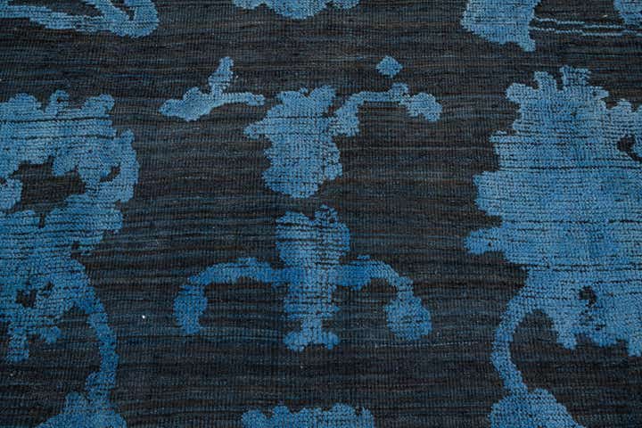 9' 4 x 12' 5 Hand Knotted Oushak Wool Rug