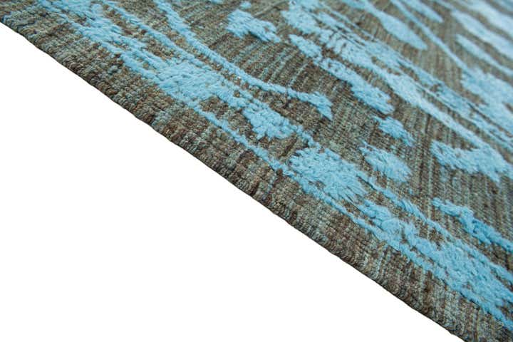 9' 1 x 12' 6 Hand Knotted Oushak Wool Rug
