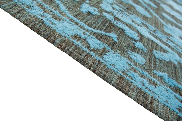 Detail image of 9' 1 x 12' 6 Hand Knotted Oushak Wool Rug